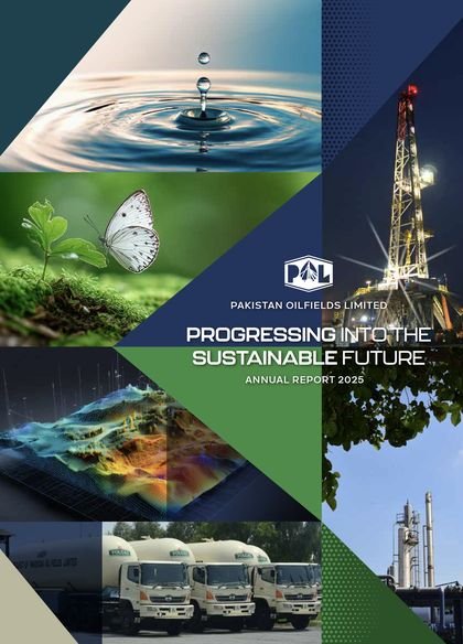 Pakistan Oilfields annual report 2025